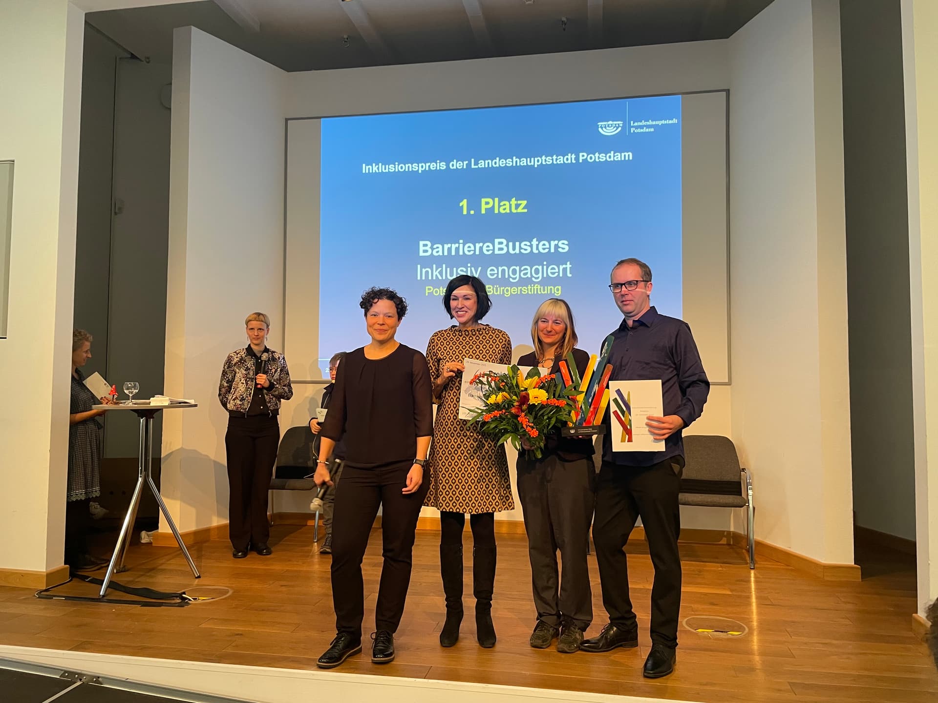 Inklusionspreis 2025: 1. Platz für BarriereBusters