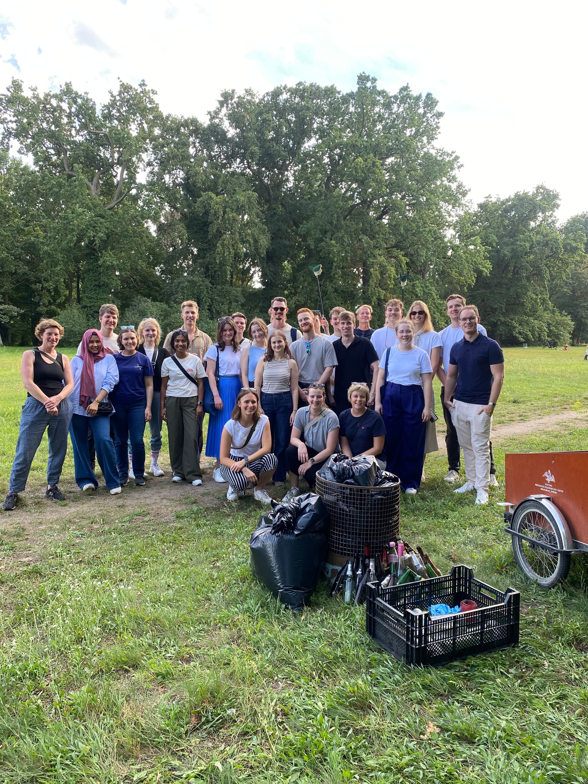 Im Einsatz für ein sauberes Potsdam
